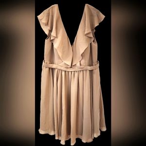 JJs House Taupe Dress, Size 18W, NWT